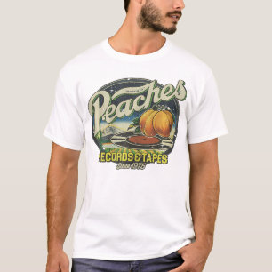 Camiseta Peaches Records Tapes 1975