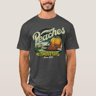 Camiseta Peaches Records Tapes 1975 Pin 1