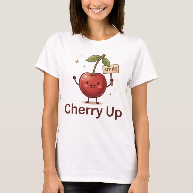 Camiseta Peachify: Cherry Up 2 (Anverso)