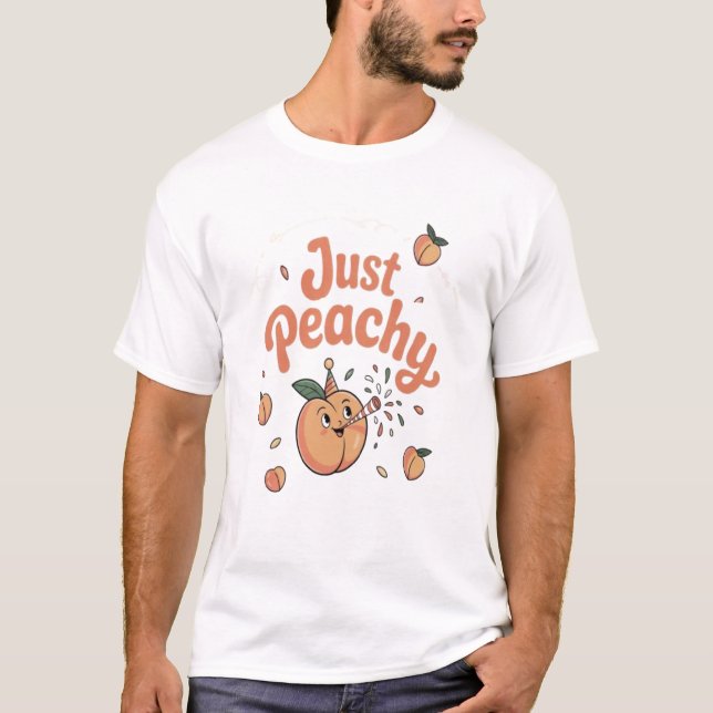 Camiseta Peachy Mood (Anverso)