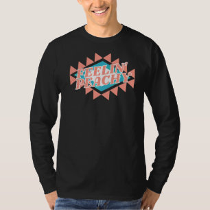 Camiseta Peachy Peaches Fruto Verano Boho Occidental