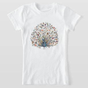 Camiseta Peacock acuático