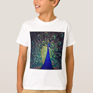 Camiseta Peacock azul cobalto