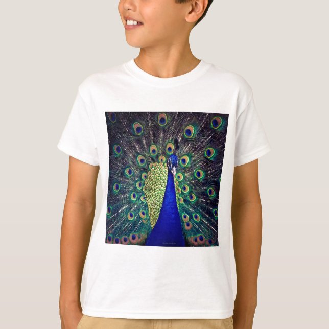Camiseta Peacock azul cobalto (Anverso)