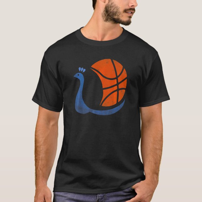 Camiseta Peacock Basketball Retro Vintage (Anverso)