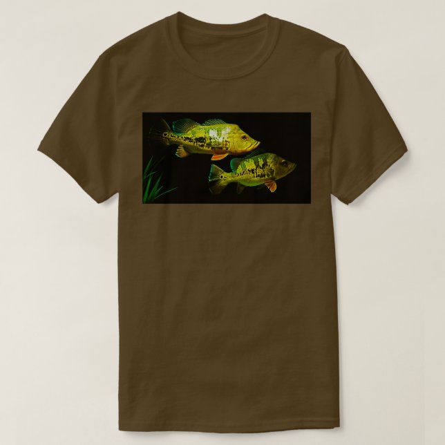 Camiseta Peacock Bass Cichla monoculus (Diseño del anverso)