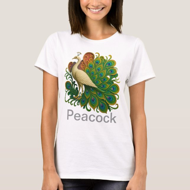 Camiseta Peacock Bird (Anverso)