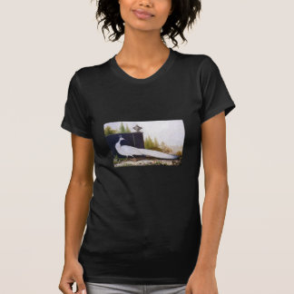 Camiseta Peacock blanco