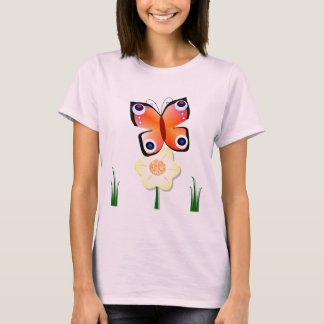 Camiseta Peacock Butterfly T-shirt