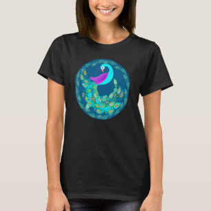 Camiseta Peacock En La Naturaleza Aves Cutas Gráfico Animal