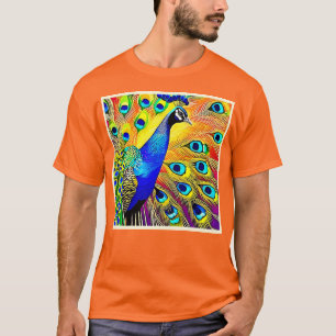 Camiseta Peacock Feather Art