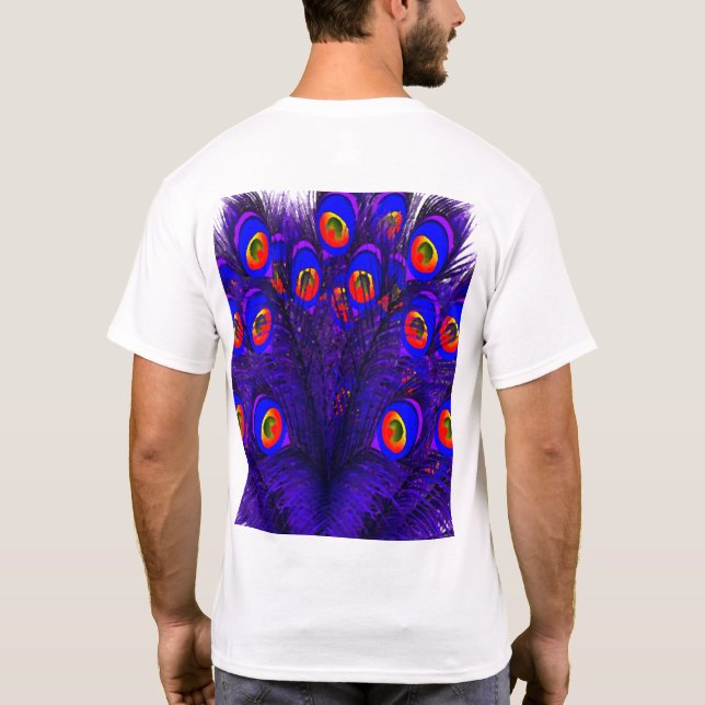 Camiseta Peacock Feathers (Reverso)