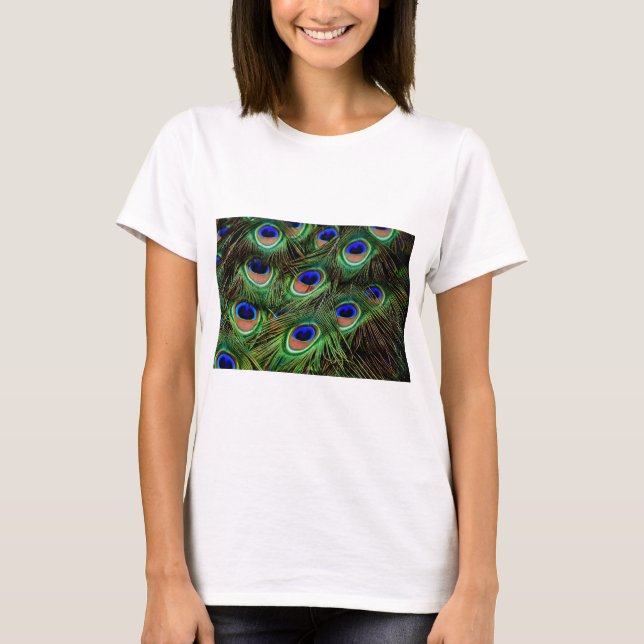 Camiseta Peacock Feathers (Anverso)