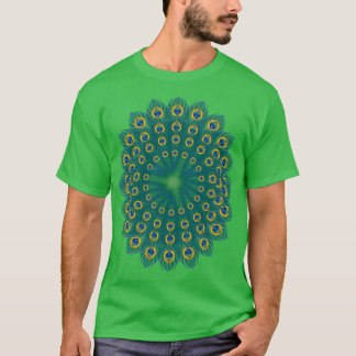 Camiseta Peacock Feathers Mandala Peacock