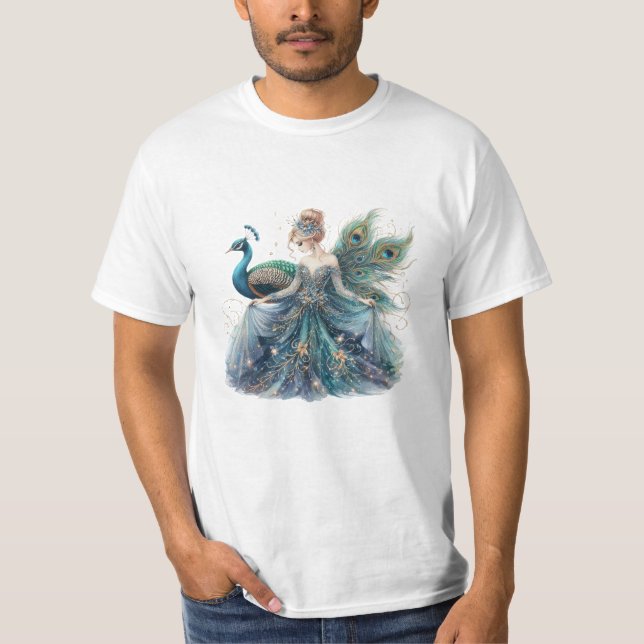 Camiseta peacock women tee shirt (Anverso)