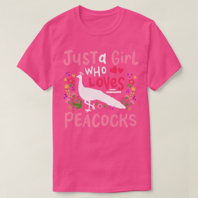 Camiseta Peacocks Peacock Lover 2 (Diseño del anverso)