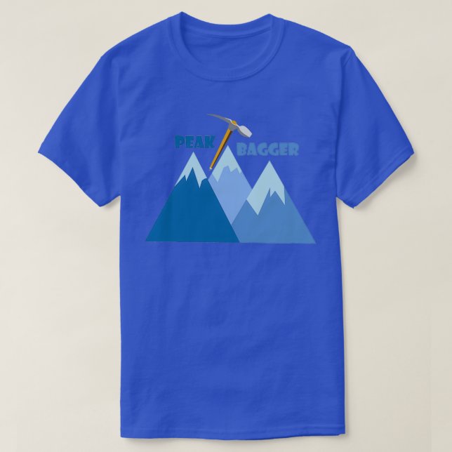 Camiseta Peak Bagger (Diseño del anverso)