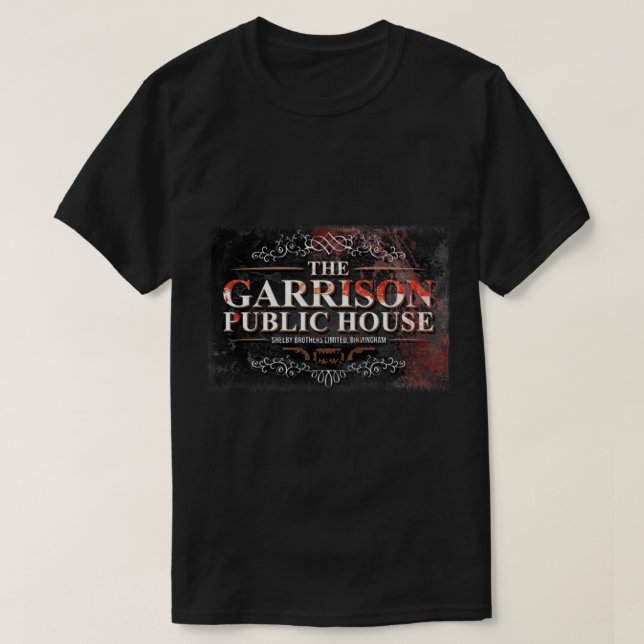 Camiseta Peaky Blinders - The Garrison (Diseño del anverso)