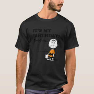 Camiseta Peanus Charlie Brown es mi buen dolor de cumpleaño