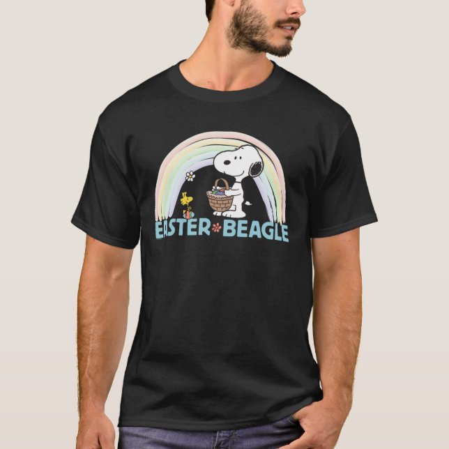 Camiseta Peanus Easter Beagle (Anverso)