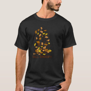 Camiseta Peanus Fall Snoopy