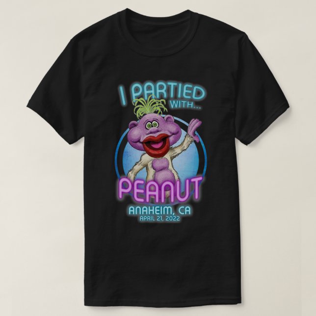 Camiseta Peanut Anaheim, CA (2022) (Diseño del anverso)