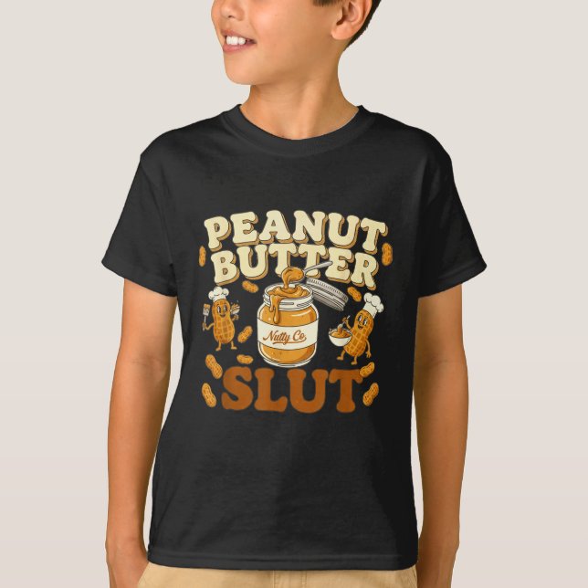 Camiseta Peanut Butter Funny Peanut Butter Lovers Apparel  (Anverso)