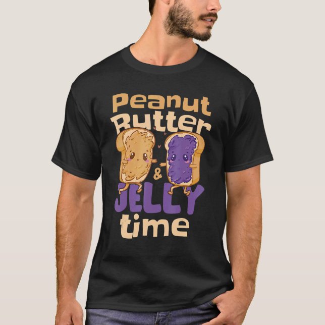 Camiseta Peanut Butter Jelly Time (Anverso)