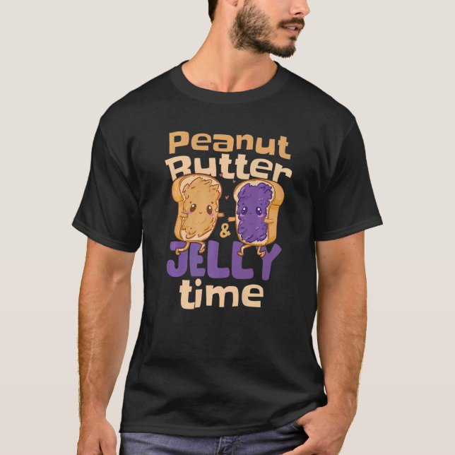 Camiseta Peanut Butter Jelly Time   (Anverso)