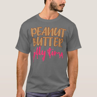Camiseta Peanut Butter Jelly Time BFF Love Match Perfect 