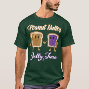 Camiseta Peanut Butter Jelly Time Bff Love Match Perfect382