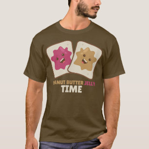 Camiseta Peanut Butter Jelly Time Bff Love Match Perfect 26
