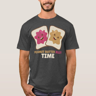 Camiseta Peanut Butter Jelly Time Bff Love Match Perfect Pr