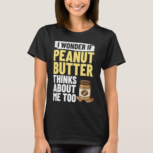 Camiseta Peanut Butter Nut Peanut Recipes Biscuit (Anverso)