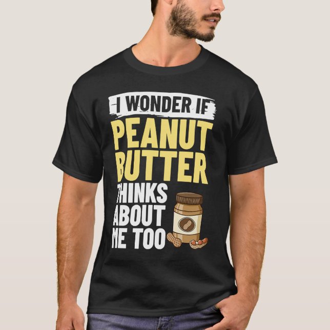 Camiseta Peanut Butter Nut Peanut Recipes Biscuit (Anverso)