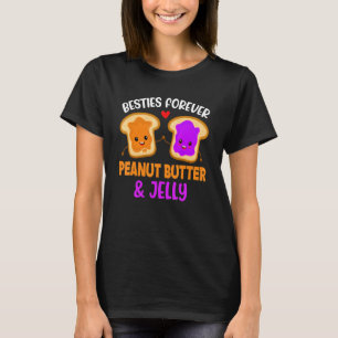 Camiseta Peanut Butter y Jelly Besties para el mejor amigo