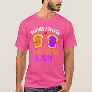 Camiseta Peanut Butter y Jelly Besties para el mejor amigo