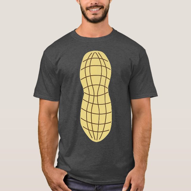 Camiseta Peanut Costume  salty nuts ball game shelled (Anverso)