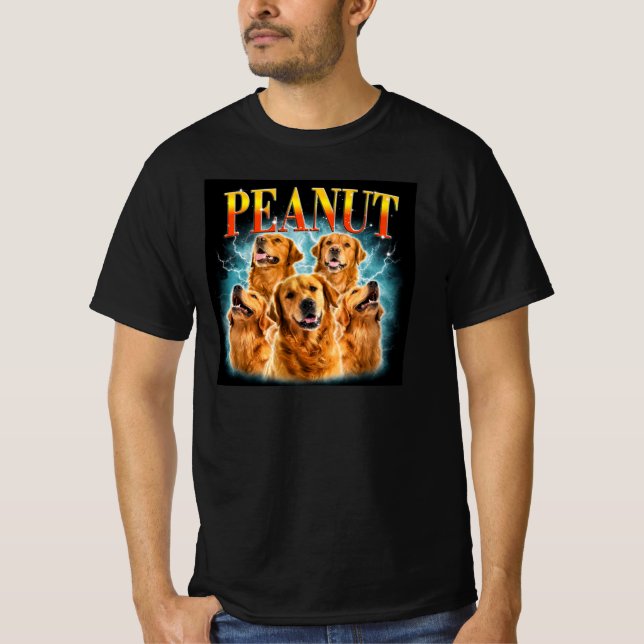Camiseta PEANUT Golden Retriever  (Anverso)