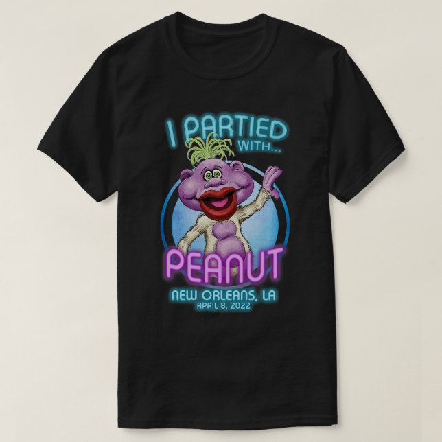 Camiseta Peanut New Orleans, LA (2022) (Diseño del anverso)