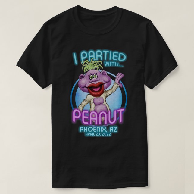 Camiseta Peanut Phoeni, AZ (2022)  (Diseño del anverso)
