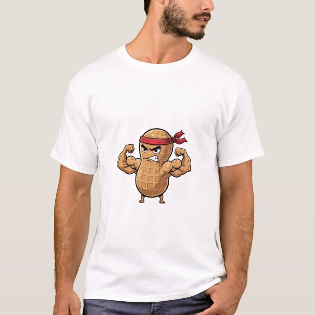 Camiseta Peanut Power (Anverso)