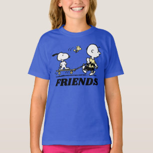 Camiseta PEANUTS Alojamiento en patinaje para amigos