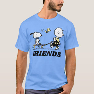 Camiseta PEANUTS Alojamiento en patinaje para amigos