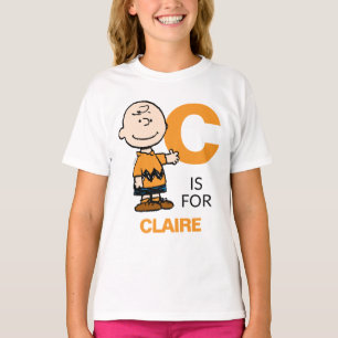 Camiseta PEANUTS   Charlie Brown personalizado