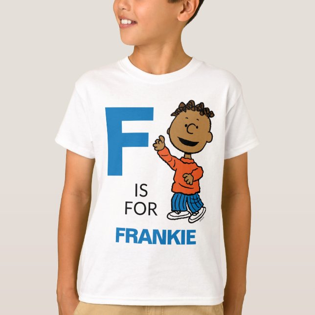 Camiseta PEANUTS | Franklin personalizado (Anverso)
