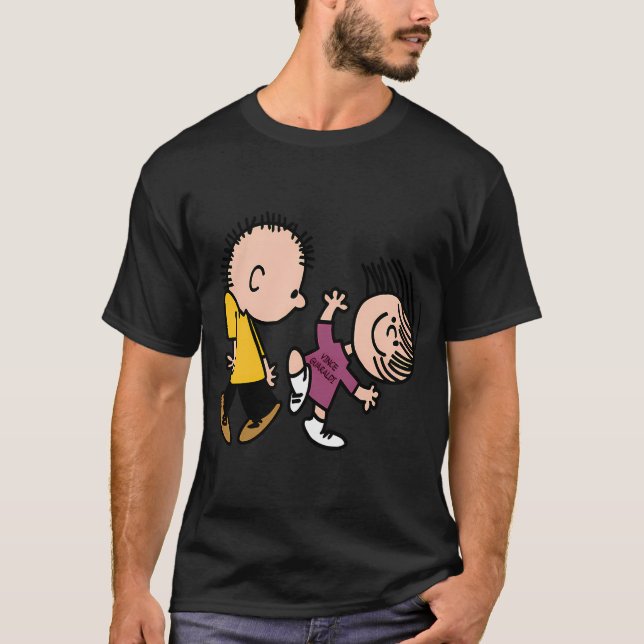 Camiseta Peanuts Grandes Éxitos - Rockeando con 'Linus y ' (Anverso)