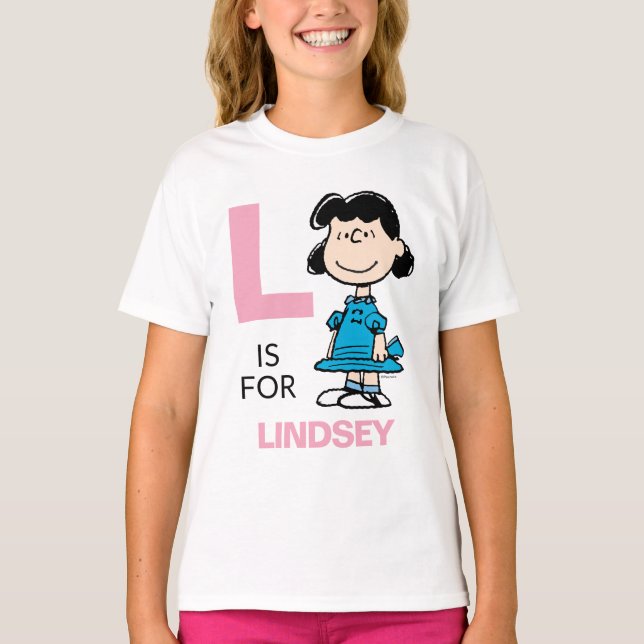 Camiseta PEANUTS | Lucy personalizada (Anverso)