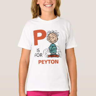 Camiseta PEANUTS   Pigpen personalizado