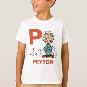 Camiseta PEANUTS   Pigpen personalizado